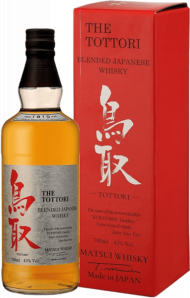 The Tottori Blended Japanese Whisky (gift box), 0.7 л