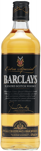 Barclays Blended Scotch Whisky , 0.7 л