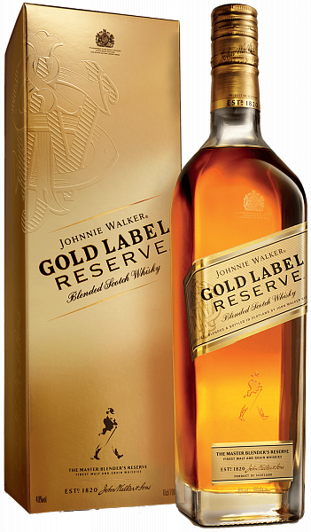 Johnnie Walker Gold Label Blended Scotch Whisky (gift box), 0.7 л