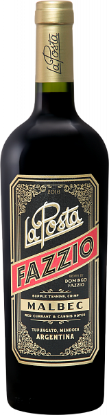 Вино La Posta Domingo Fazzio Mendoza, 0.75 л