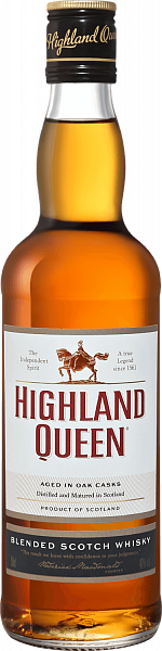 Виски Highland Queen Blended Scotch Whisky, 0.5 л