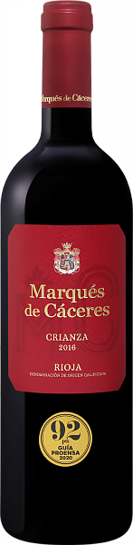 Вино Crianza Rioja DOCa Marques De Caceres, 0.75 л