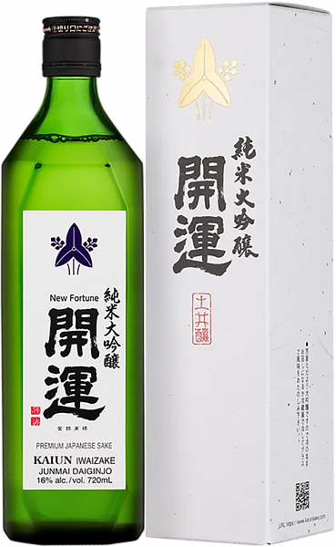 Kaiun Junmai Daiginjo Doi Shuzojo (gift box), 0.72 л