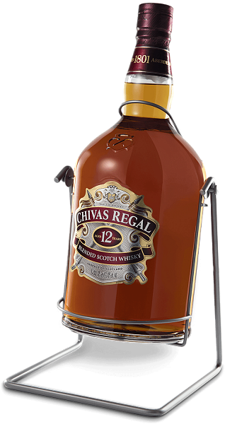 Chivas Regal 12 y.o. blended scotch whisky (gift box), 4.5 л