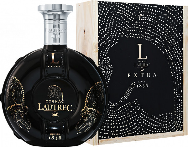 Lautrec Cognac EXTRA Grande Champagne Premier Cru (gift box), 0.7 л