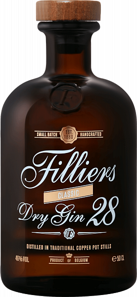 Filliers Dry Gin 28 Classic, 0.5 л