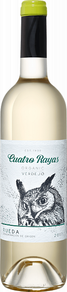 Verdejo Organic Rueda DO Cuatro Rayas, 0.75 л