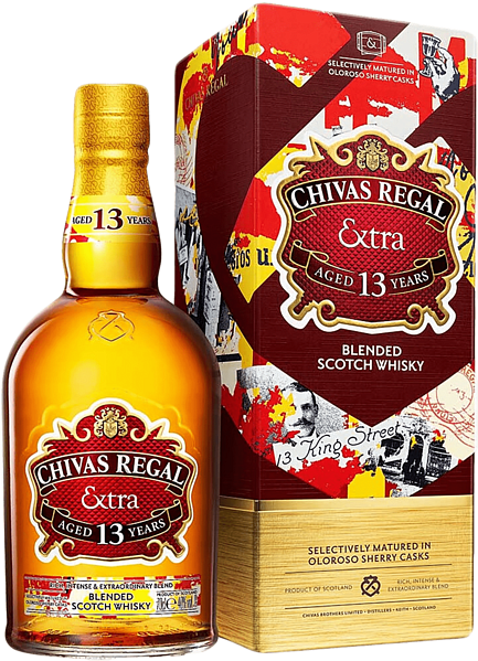 Chivas Regal Extra Oloroso Sherry Cask blended scotch whisky 13 y.o. (gift box), 0.7 л