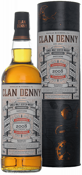 Clan Denny Dailuaine Single Malt Scotch Whisky (gift box), 0.7 л