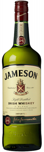 Jameson Blended Irish Whiskey, 1 л