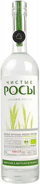 Vodka Chisti Rosi, 0.7 л