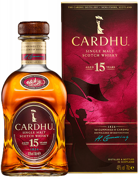 Cardhu 15 y.o. Single Malt Scotch Whisky (gift box), 0.7 л