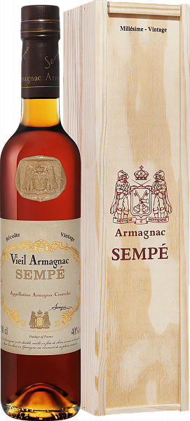 Sempe Vieil Armagnac 1958 (gift box), 0.5 л