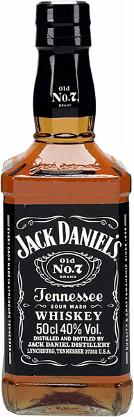Jack Daniel's Tennessee Whiskey, 0.5 л
