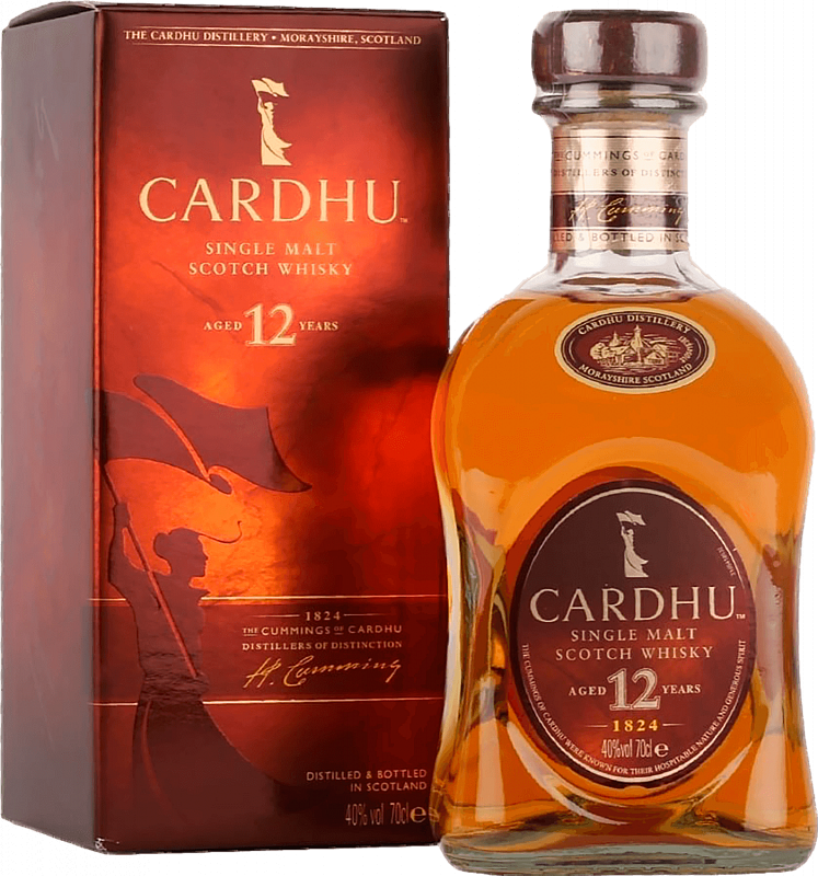 Карду Спейсайд 12 лет односолодовый шотландский виски в подарочной упаковке 0.7 л